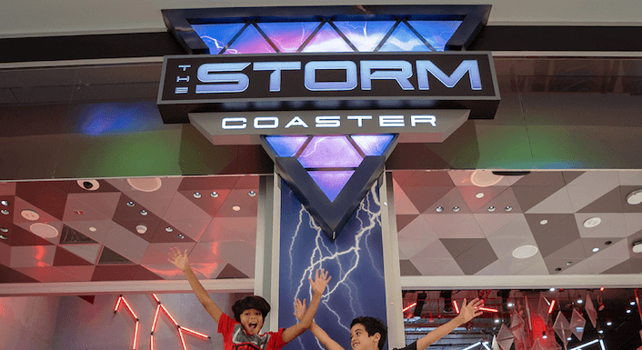 The Storm Coaster Blows into Town The Storm Coaster Blows into Town