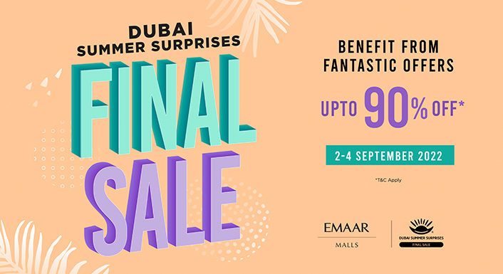 Dubai Summer Surprises Final Sale Dubai Summer Surprises Final Sale